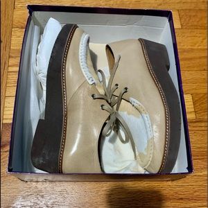 Vintage CX leather shoes.